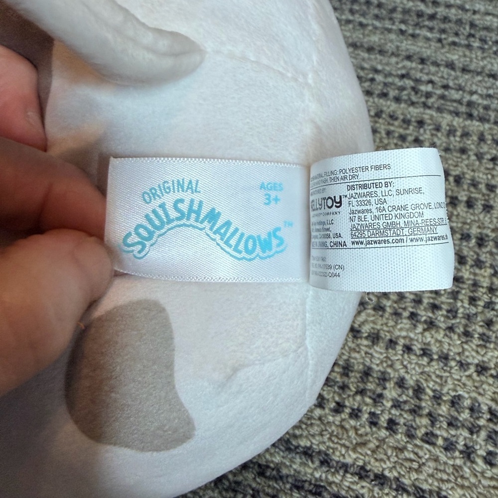 Disney White Plush Toy Pua pig Squishmallows - Picture 5 of 10